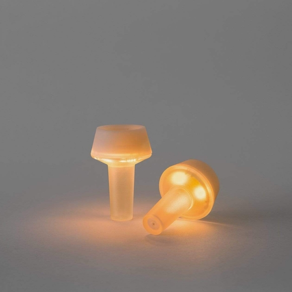 L.E.D. Bottle Stoppers by Rabbit  Rare! - Picture 3 of 9